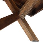 vidaXL Table basse bois de récupération mélangé 110x60x45 cm