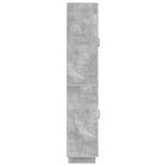 vidaXL Ensemble de Meubles 2 Pièces Gris béton Bois d'ingénierie
