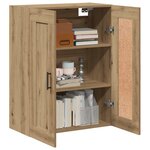 vidaXL Buffet chêne artisanal 69 5x34x90 cm bois d'ingénierie