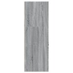 vidaXL Armoire apothicaire sonoma gris 40x41x118 cm bois d'ingénierie