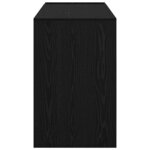 vidaXL Bureau Chêne noir 109 x 50 x 78 cm Bois d'ingénierie
