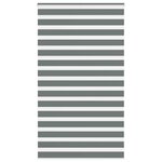 vidaXL Store zèbre gris foncé largeur du tissu 115 9 cm polyester