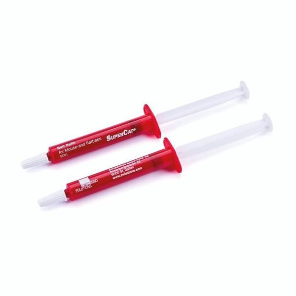 SWISSINNO SOLUTION Recharge seringue SuperCat pour pieges x2 - 3 g