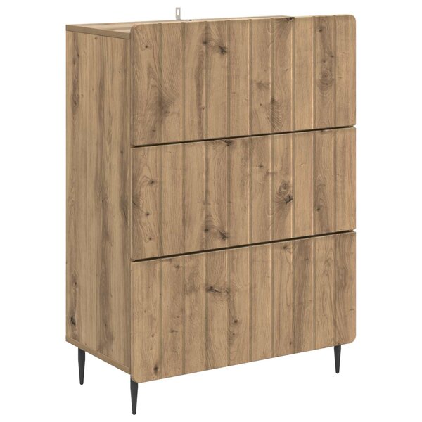 vidaXL Armoire à tiroirs 66 x 34 5 x 92 cm Bois d'ingénierie