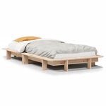 vidaXL Cadre de lit sans matelas 90x190 cm bois de pin massif