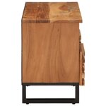 vidaXL Meuble TV 100x34x46 cm bois d'acacia massif