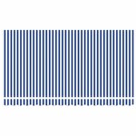 vidaXL Cadre d'auvent Bleu et Blanc 350 x 200 cm