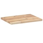 vidaXL Étagère flottante 40x30x2 cm bois d'acacia massif non traité
