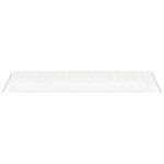 vidaXL Serre avec cadre en acier blanc 108 m² 18x6x2 85 m