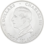 Pièce de monnaie en Argent 2 Dollars g 15.57 (1/2 oz) Millésime 2023 Be Big DADDY BOY