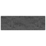 vidaXL Tapis Couloir Gris 80 x 400 cm