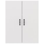 vidaXL Armoire suspendue Blanc 69 5x34x90 cm Bois d'ingénierie
