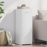 vidaXL Buffet blanc 30x42 5x93 cm bois d'ingénierie