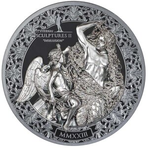 Monnaie DISILLUSION Eternal Sculptures II Désillusion 3 Oz Argent 20$ Palau 2023