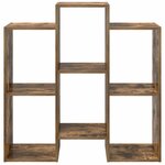 vidaXL Buffet Chêne fumé 90 x 30 x 90 cm