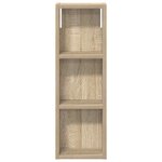 vidaXL Armoire murale de salle de bain Chêne Sonoma 20 x 10 x 60 5 cm