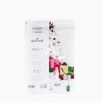 Carte de voeux noël pop up 3d - sapin blanc - draeger paris