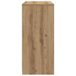 vidaXL Buffet avec tiroirs et portes chêne artisanal 70 5x34x74 5 cm