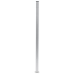 vidaXL Ensemble de clôture WPC 3 Carré 526x187 cm Gris