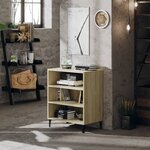 vidaXL Buffet chêne sonoma 57x35x70 cm bois d'ingénierie