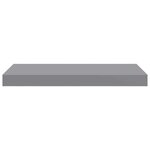 vidaXL Étagère murale flottante gris 50x23x3 8 cm MDF