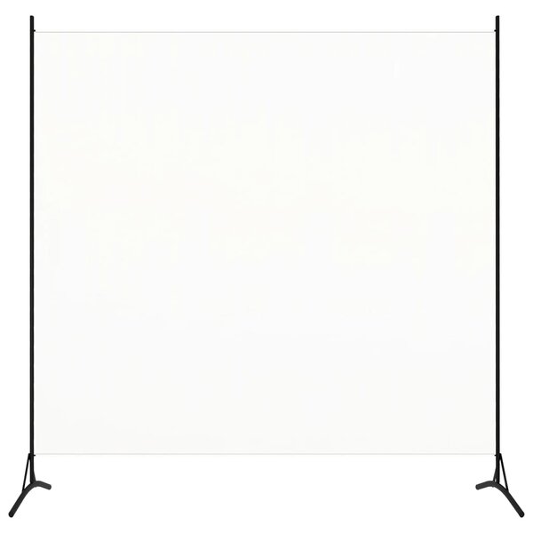 vidaXL Cloison de séparation blanc 175x180 cm tissu