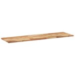 vidaXL Dessus de table rectangulaire 140x40x2 cm bois massif d'acacia