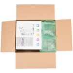 Coussin d'air de calage 20x20cm 2 bobines - Rouleau 500M pour machine Airbio Bulteau Systems