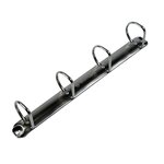 Classeur personnalisable Kreacover A4 Maxi 4 Ax Diam 60mm Dos 86 mm Bleu EXACOMPTA