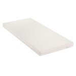 Matelas 90x190 cm Blanc H2 Housse Lavable