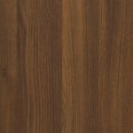 vidaXL Tables de chevet 2 Pièces Chêne marron 40x35x50 cm