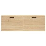 vidaXL Armoire murale chêne sonoma 100x36 5x35 cm bois d'ingénierie
