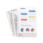 Sachet 10 poch.perf. PP lisse 6/100° A4 EXACOMPTA