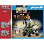 Playmobil - 70817 - starter pack policier et démineur