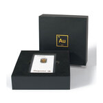 Boîte cadeau Aurum pour un lingot d'or sous blister.