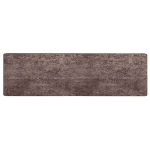 vidaXL Coureur de Tapis MARSA Gris 80 x 350 cm Polyester et PVC