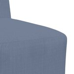 vidaXL Unité de Sofa Modulaire Sans Accoudoirs Bleu 55 x 74 x 82 cm