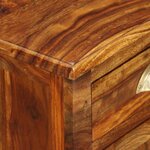 vidaXL Table de chevet Bois massif 40x30x50 cm