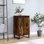 vidaXL Buffet chêne fumé 40x35x70 cm bois d'ingénierie