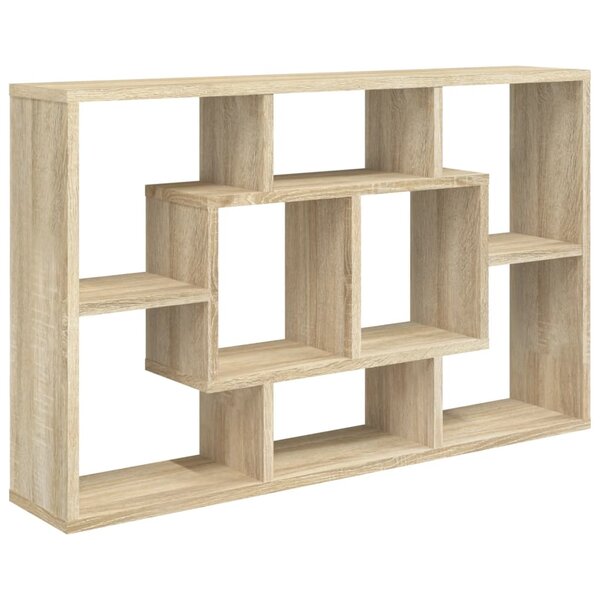 vidaXL Étagère murale Chêne Sonoma 85x16x52 5 cm Bois d'ingénierie