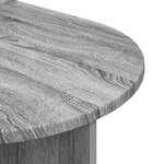vidaXL Table de chevet 2 Pièces Sonoma gris 48 x 49 x 65 cm
