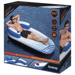 Bestway Chaise longue flottante Hydro Force 183x97 cm Bleu