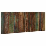 vidaXL Tête de lit multicolore 200 cm bois massif récupération