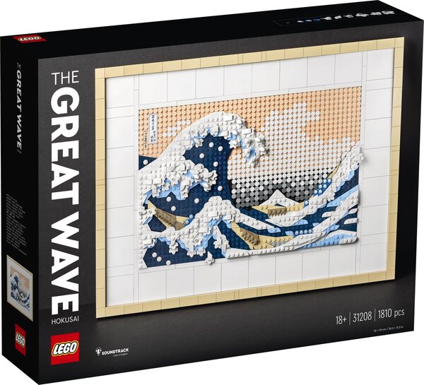 Set de Construction LEGO Art - La Grande Vague d'Hokusai 31208