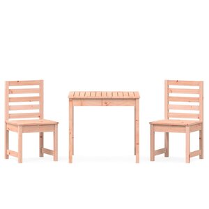 Ensemble de bistro jardin meuble extérieur terrasset de jardin 3 pièces bois massif douglas 02_0013551