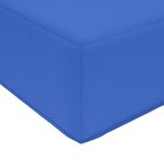 vidaXL Coussin de Siège d'Extérieur Bleu royal 111 5 x 40 x 8 cm