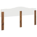 vidaXL Tête de lit Bois Ancien 180 cm Bois d'ingénierie