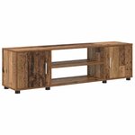vidaXL Ensemble meuble TV 4 Pièces Bois Ancien Bois d'ingénierie