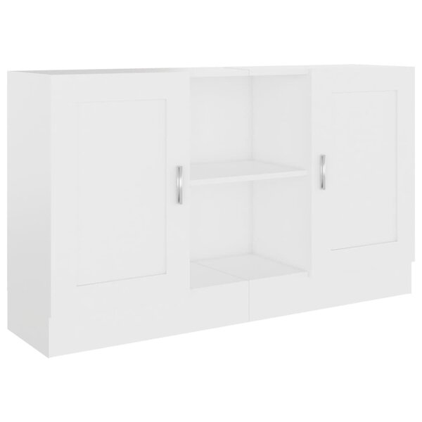 vidaXL Buffet Blanc 120x30 5x70 cm Bois d'ingénierie
