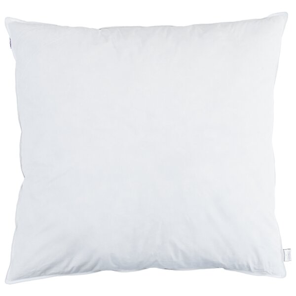 vidaXL Oreillers 2 Pièces Blanc 65 x 65 cm 130gsm 100  coton